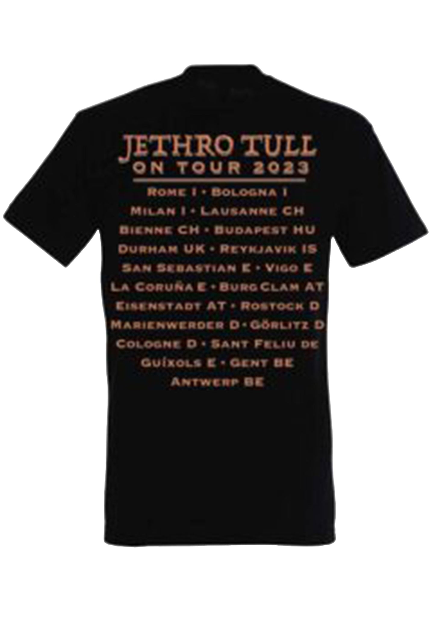 Jethro Tull - Tourshirt 2023 - T-Shirt | Men-Image