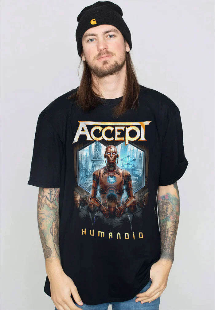 Accept - Humanoid Cover - T-Shirt  | Neutral-Image
