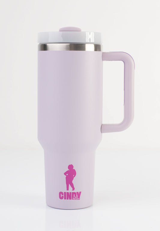 Cindy aus Marzahn - Silhouette - Thermobecher | Neutral-Image